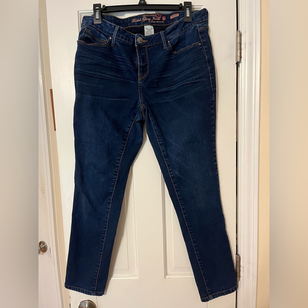 Faded Glory size 12 skinny jeans